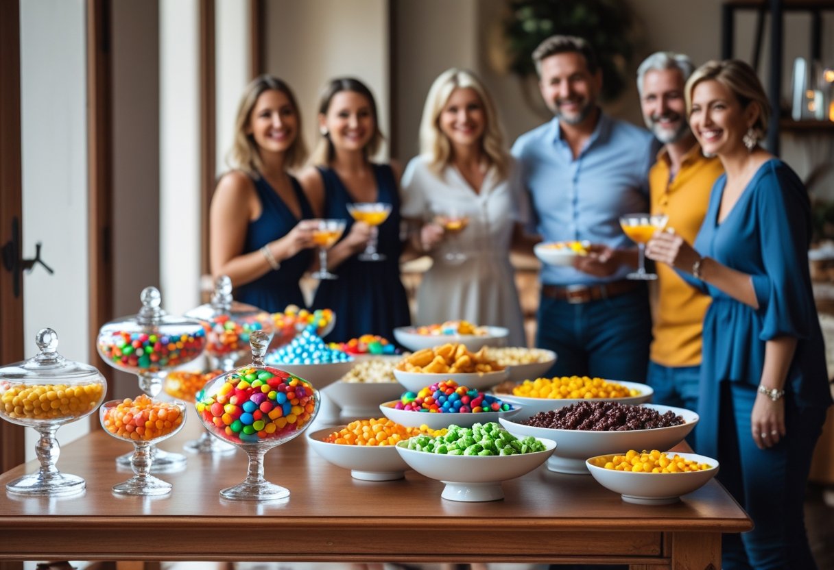 Saadan skaber du den perfekte fest med slik og tapasskaale til din fest